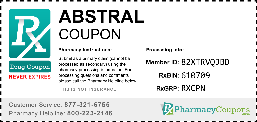 Abstral Prescription Drug Coupon with Pharmacy Savings