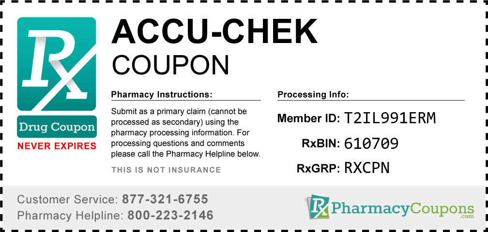 Accu-chek Prescription Drug Coupon with Pharmacy Savings