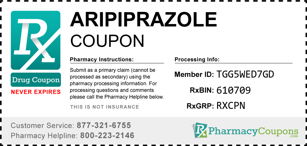 Aripiprazole Prescription Drug Coupon with Pharmacy Savings