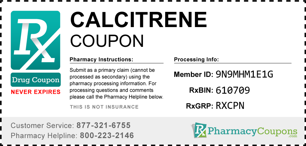 Calcitrene Prescription Drug Coupon with Pharmacy Savings