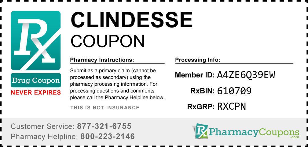 Clindesse Prescription Drug Coupon with Pharmacy Savings