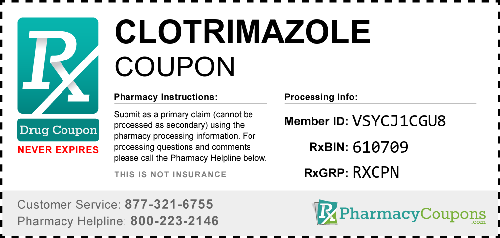 Clotrimazole Prescription Drug Coupon with Pharmacy Savings