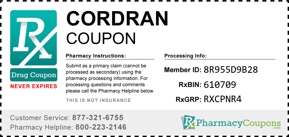 Cordran Prescription Drug Coupon with Pharmacy Savings