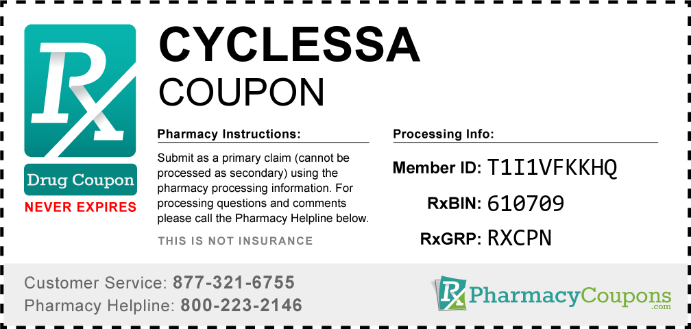Cyclessa Prescription Drug Coupon with Pharmacy Savings