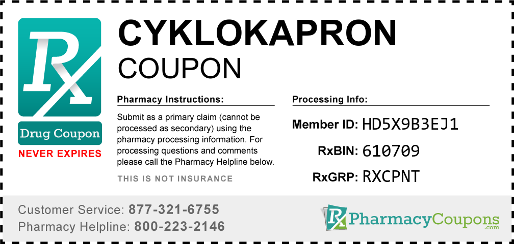 Cyklokapron Prescription Drug Coupon with Pharmacy Savings