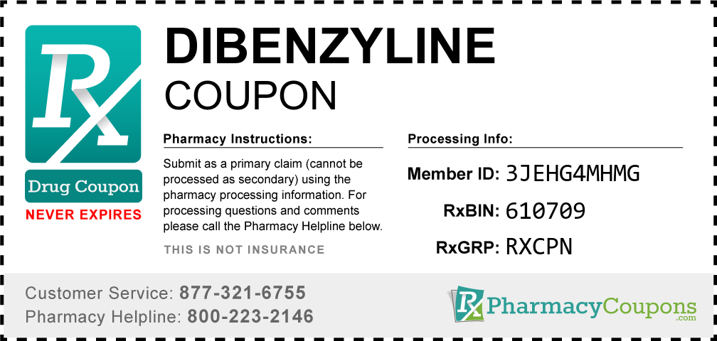Dibenzyline Prescription Drug Coupon with Pharmacy Savings