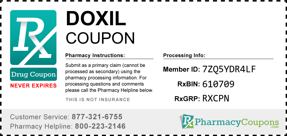Doxil Prescription Drug Coupon with Pharmacy Savings