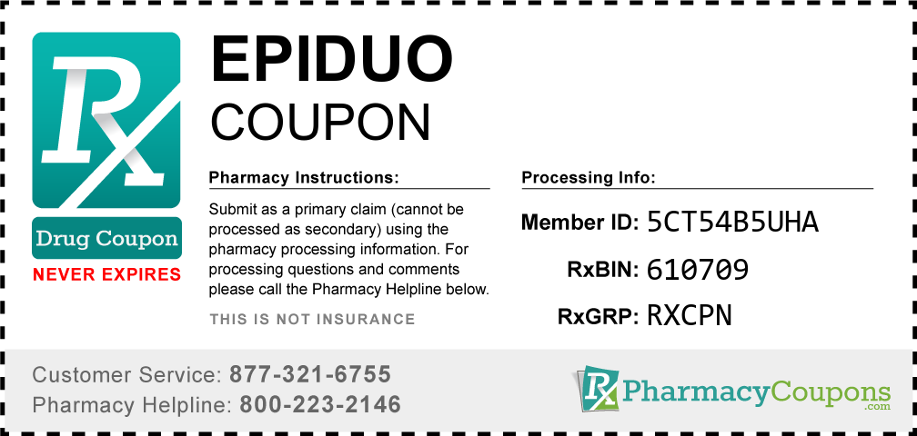 Epiduo Prescription Drug Coupon with Pharmacy Savings