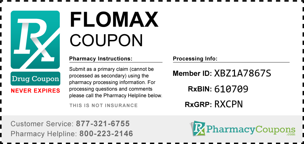 Flomax Prescription Drug Coupon with Pharmacy Savings