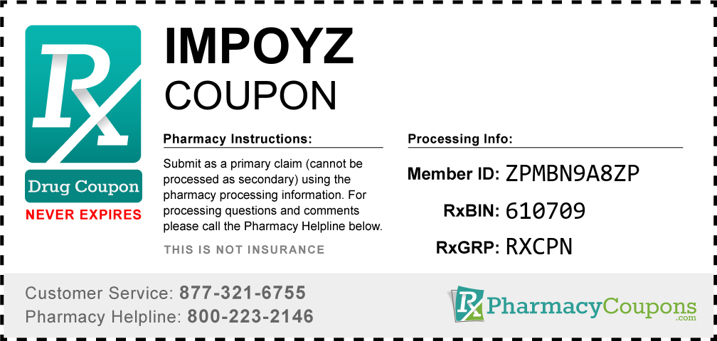 Impoyz Prescription Drug Coupon with Pharmacy Savings