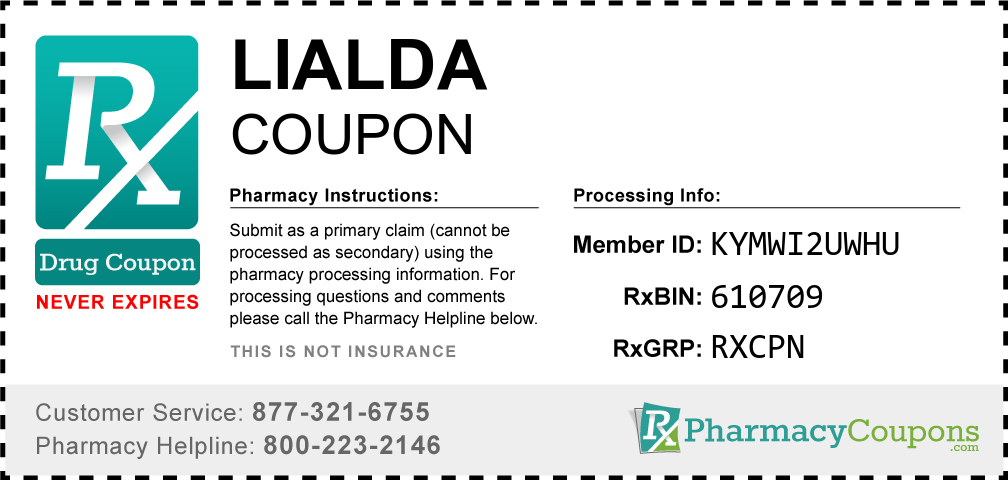 Lialda Prescription Drug Coupon with Pharmacy Savings