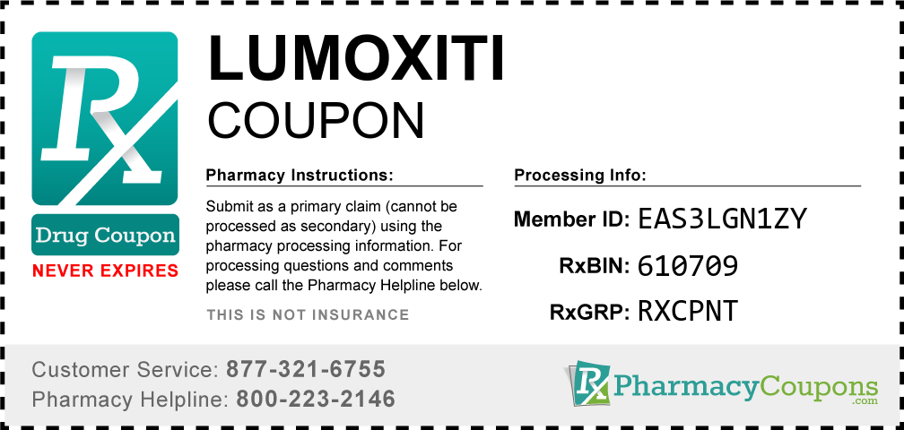 Lumoxiti Prescription Drug Coupon with Pharmacy Savings