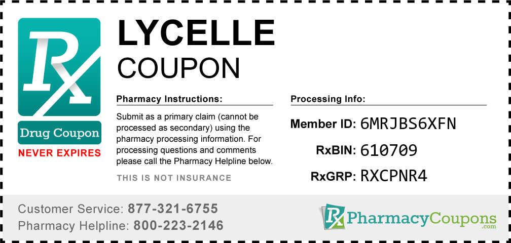 Lycelle Prescription Drug Coupon with Pharmacy Savings