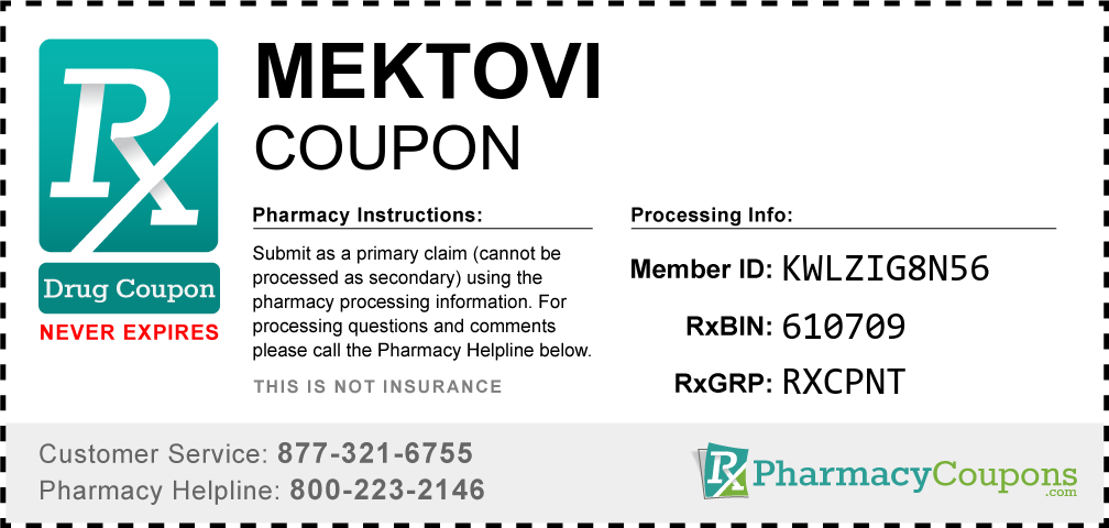 Mektovi Prescription Drug Coupon with Pharmacy Savings