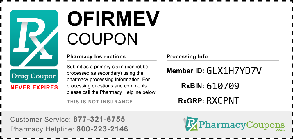 Ofirmev Prescription Drug Coupon with Pharmacy Savings