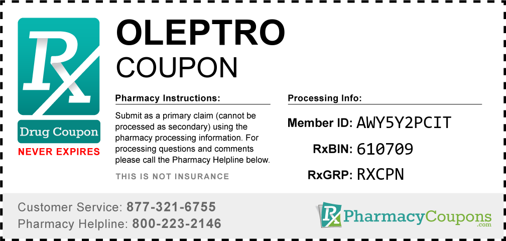 Oleptro Prescription Drug Coupon with Pharmacy Savings