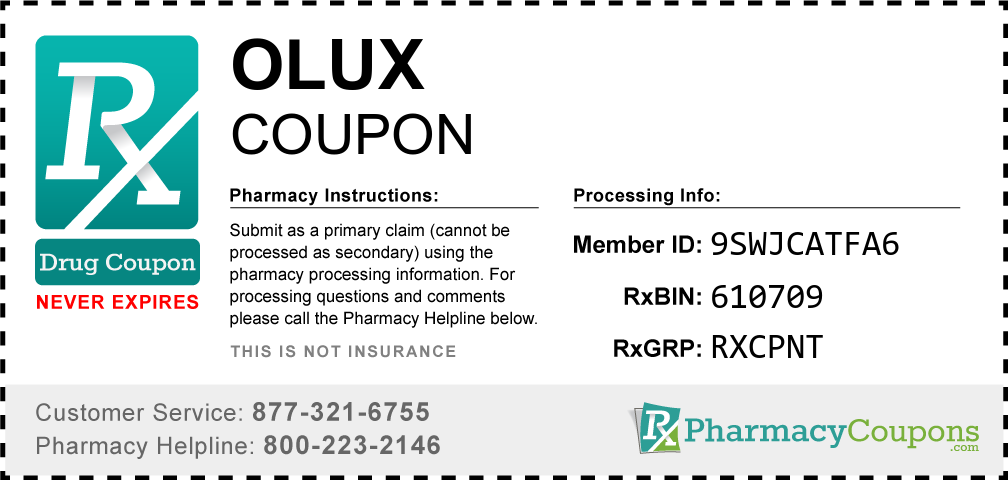 Olux Prescription Drug Coupon with Pharmacy Savings