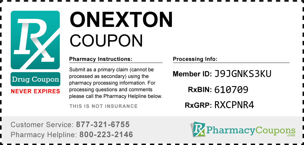 Onexton Prescription Drug Coupon with Pharmacy Savings