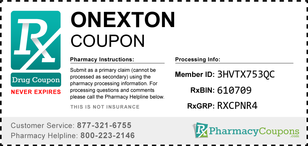 Onexton Coupon Pharmacy Discounts Up To 80