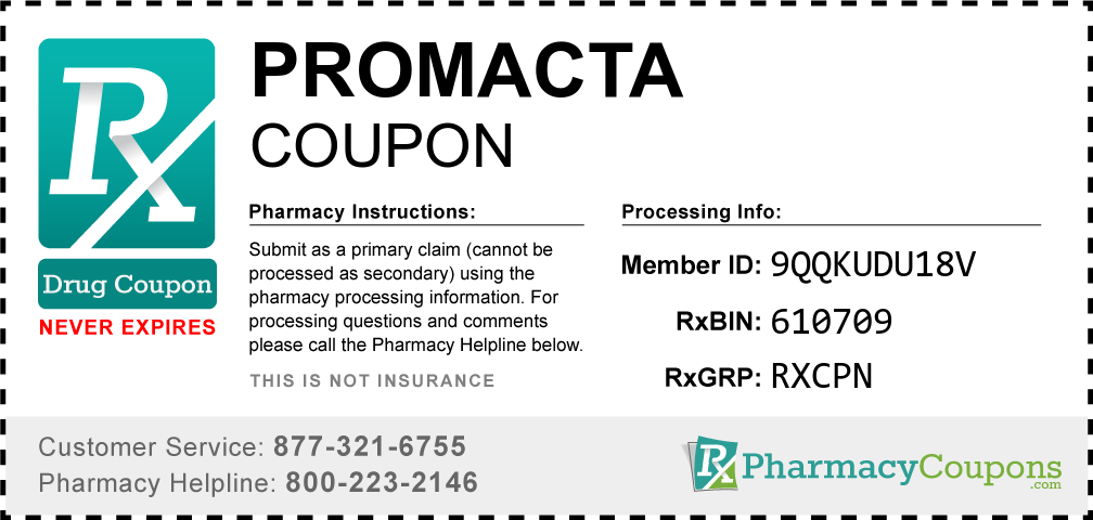 Promacta Prescription Drug Coupon with Pharmacy Savings