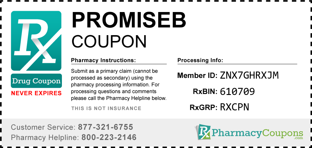 Promiseb Prescription Drug Coupon with Pharmacy Savings