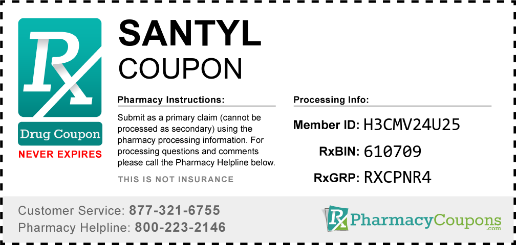 Santyl Prescription Drug Coupon with Pharmacy Savings