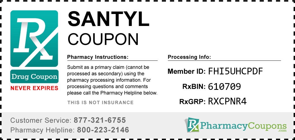 Santyl Prescription Drug Coupon with Pharmacy Savings