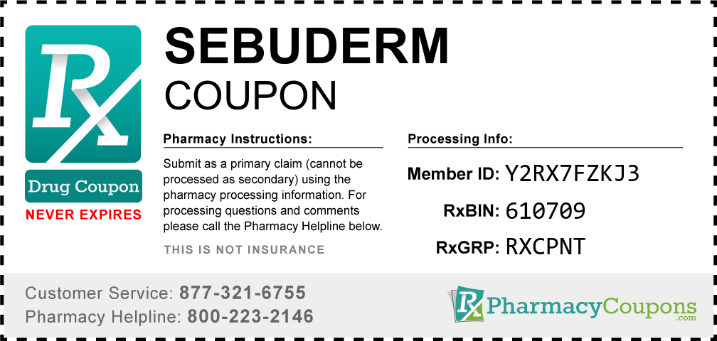 Sebuderm Prescription Drug Coupon with Pharmacy Savings