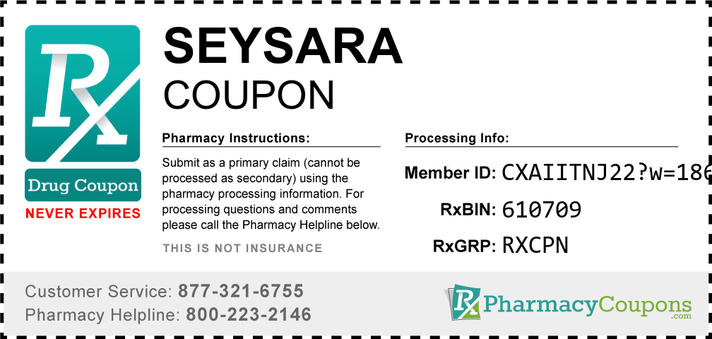 Seysara Coupon Pharmacy Discounts Up To 80 