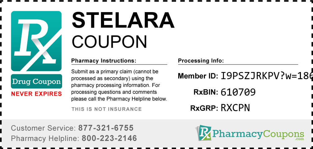 Stelara Coupon Pharmacy Discounts Up To 80 