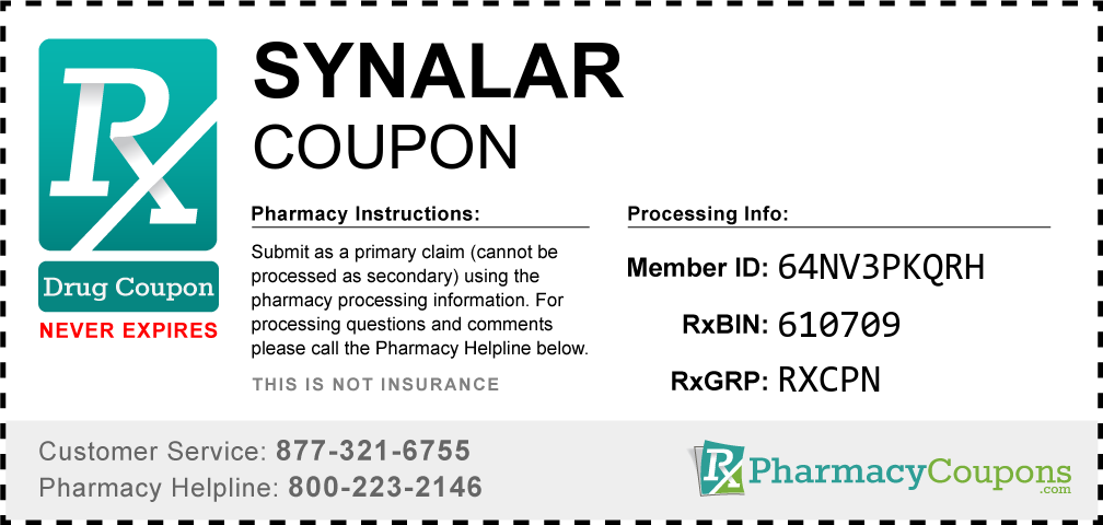 Synalar Prescription Drug Coupon with Pharmacy Savings