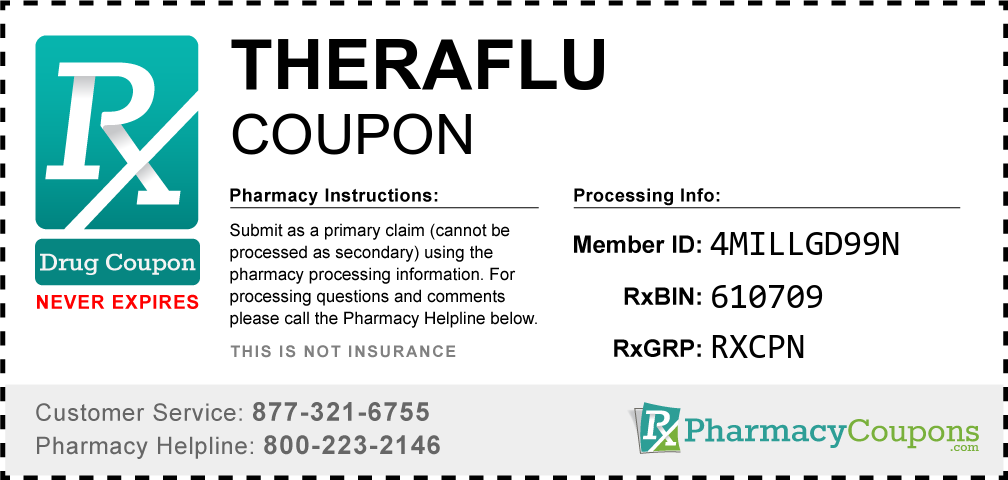 Theraflu Prescription Drug Coupon with Pharmacy Savings