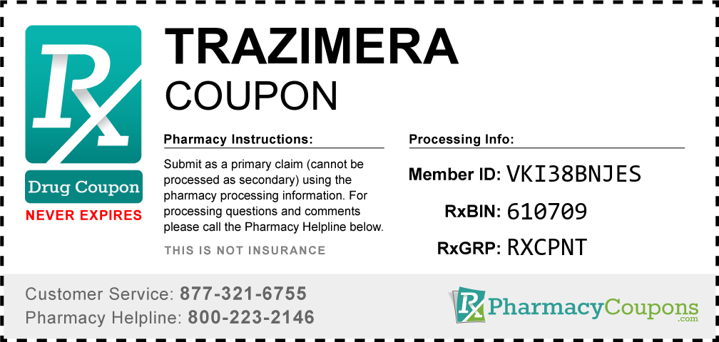 Trazimera Prescription Drug Coupon with Pharmacy Savings