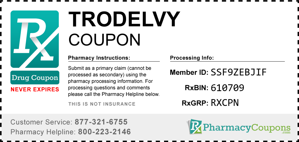 Trodelvy Prescription Drug Coupon with Pharmacy Savings