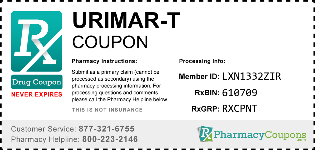 Urimar-t Prescription Drug Coupon with Pharmacy Savings