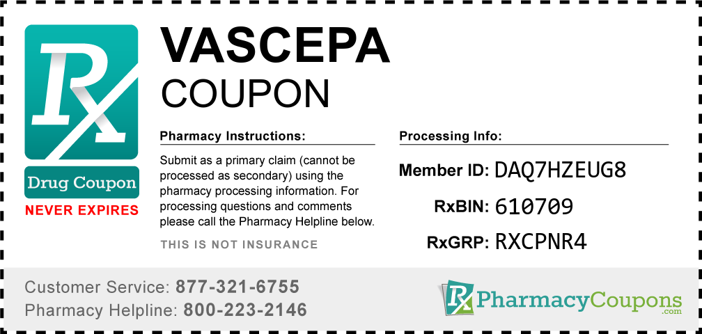 Vascepa Prescription Drug Coupon with Pharmacy Savings